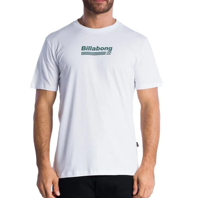 Camiseta Billabong Walled Unit SM24 Masculina Branco G / branco
