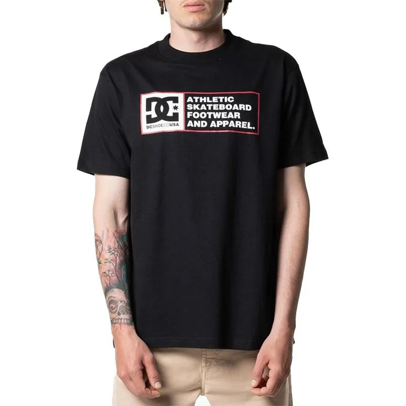 Camiseta DC Shoes DC Demsity Zone Hss Masculina Preto G / preto