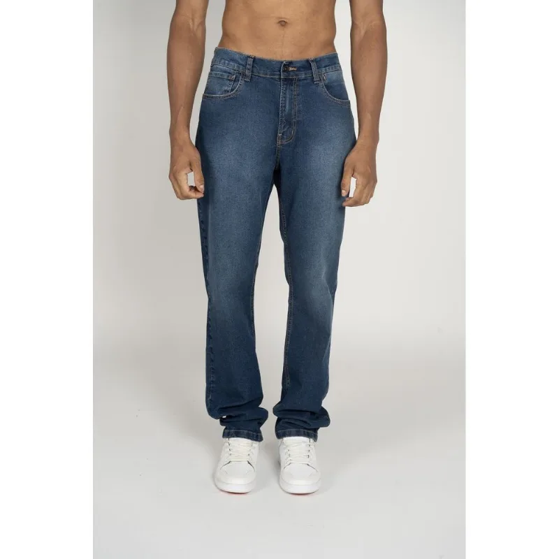 Calça Element Jeans Essentials Blue Azul-Azul-44