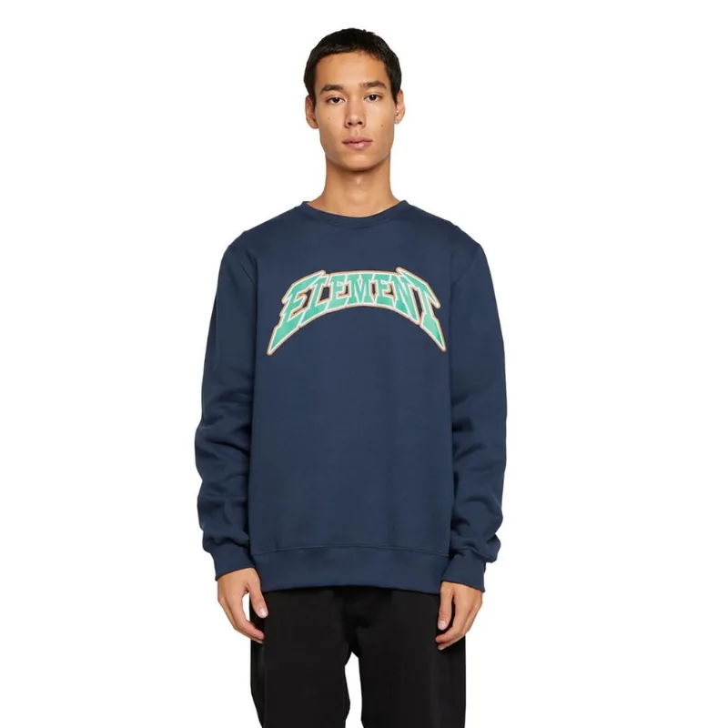 Moletom Element Care Flash Logo Crew 280 Marinho-Marinho-G