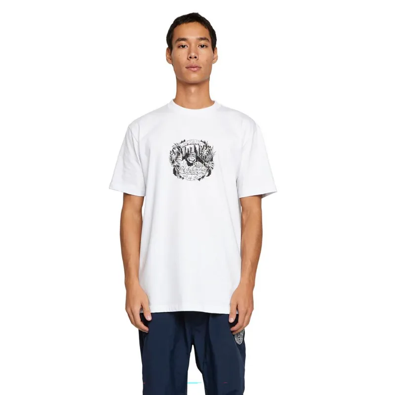Camiseta Element M/C Burleys Jungle Tee Branco G