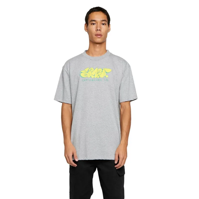 Camiseta Element M/C Bubble Color-CINZA MESCLA-G
