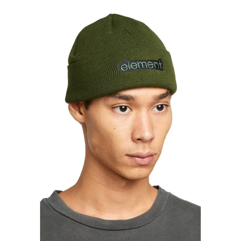 Gorro Element Emb Logo Verde Militar U
