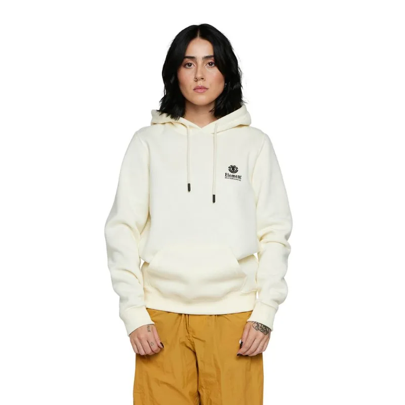 Moletom Element Fech Mini Logo Patch 305 Off Off White-Off White-GG