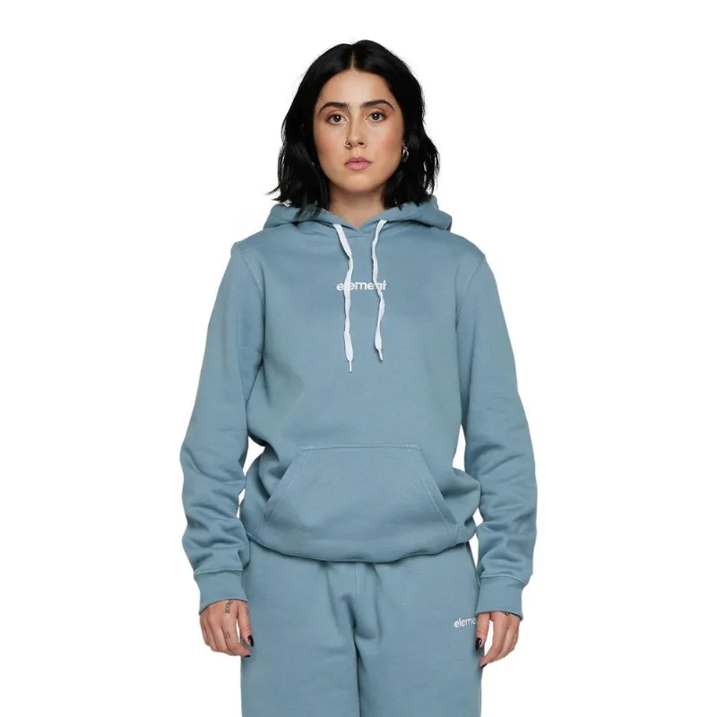 Moletom Element Fech Emb Logo Hoody 280 Azul Claro-Azul Claro-M