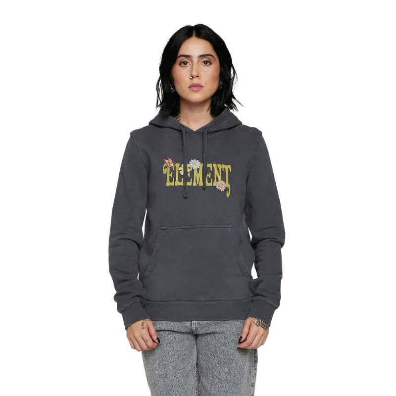 Moletom Element Fech Daylight Hoody 280 Preto-Preto-GG