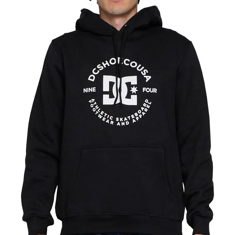 Moletom DC Shoes Canguru DC Star Pilot 280G WT24 Preto G / preto