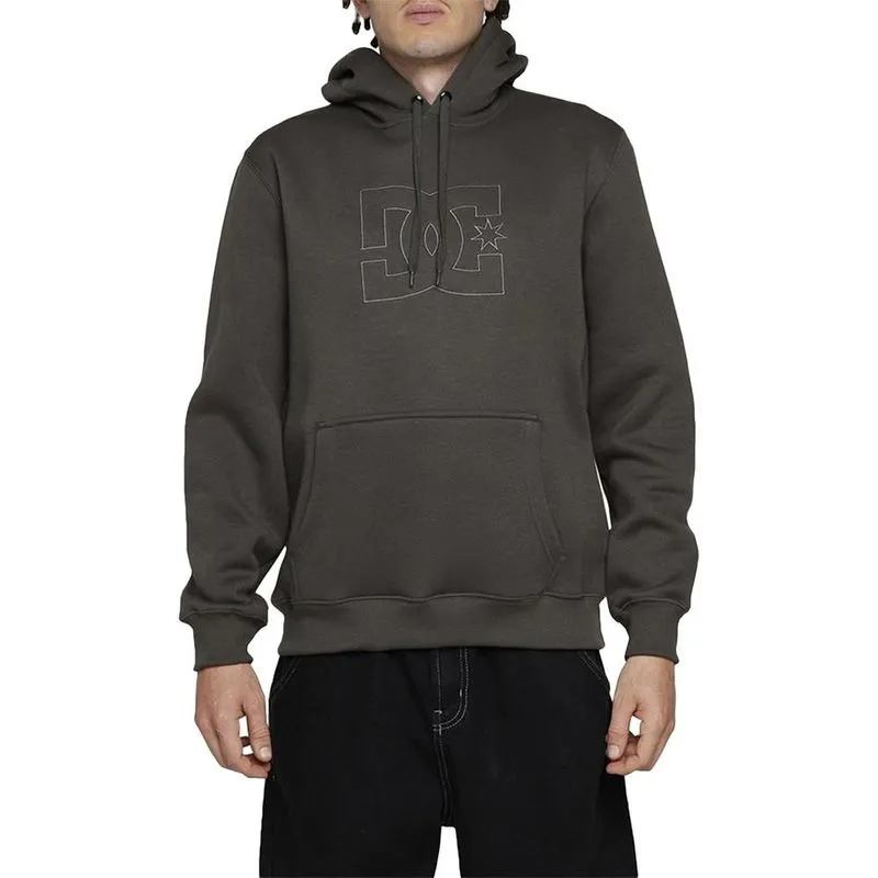 Moletom DC Shoes Canguru Highland 305G WT24 Cinza Escuro M / chumbo