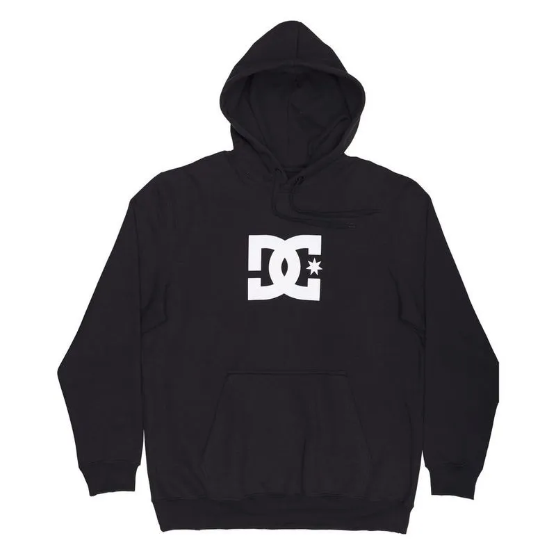 Moletom DC Shoes Canguru DC Star 280G Plus Size WT24 Preto 4G / preto