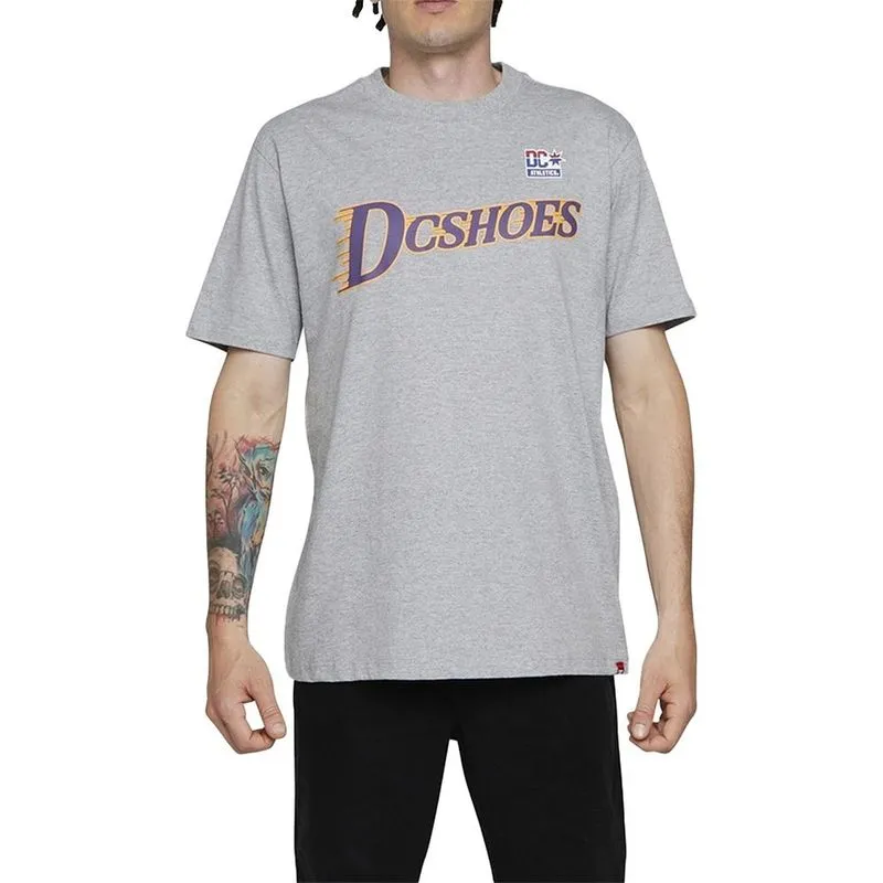 Camiseta DC Shoes Shy Town WT24 Masculina Cinza Mescla GG / cinza