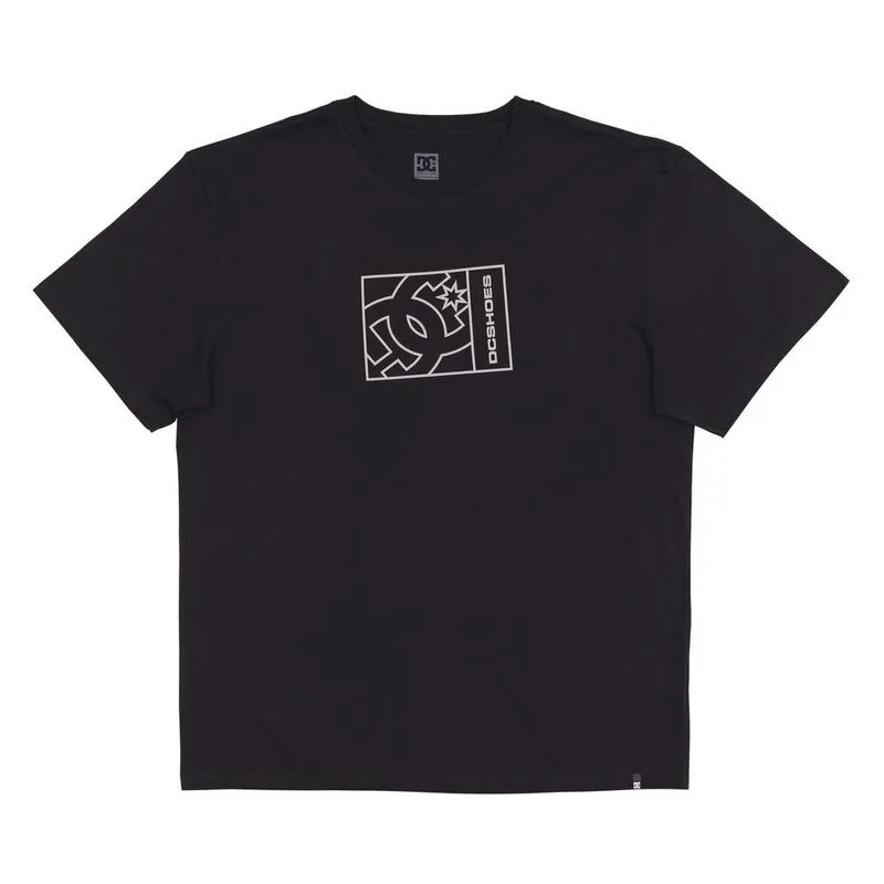Camiseta DC Shoes Static Outline Star WT24 Masculina Preto GG / preto