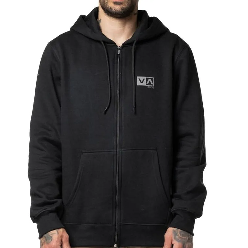 Moletom RVCA Aberto Mini Balance Box Zip 280 WT24 Preto M / preto
