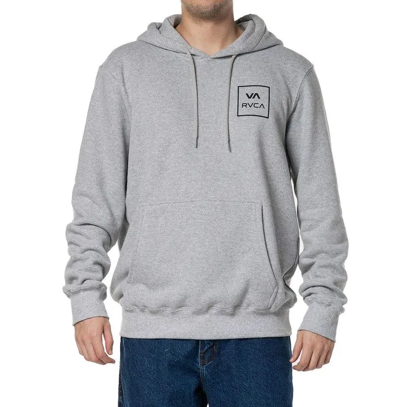 Moletom RVCA Canguru VA All The Way 290G WT24 Cinza Mescla M / cinza