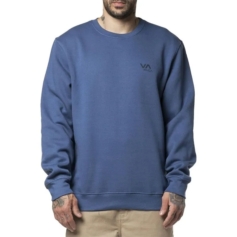 Moletom RVCA Careca VA Essential 280G Masculino Azul GG / azul