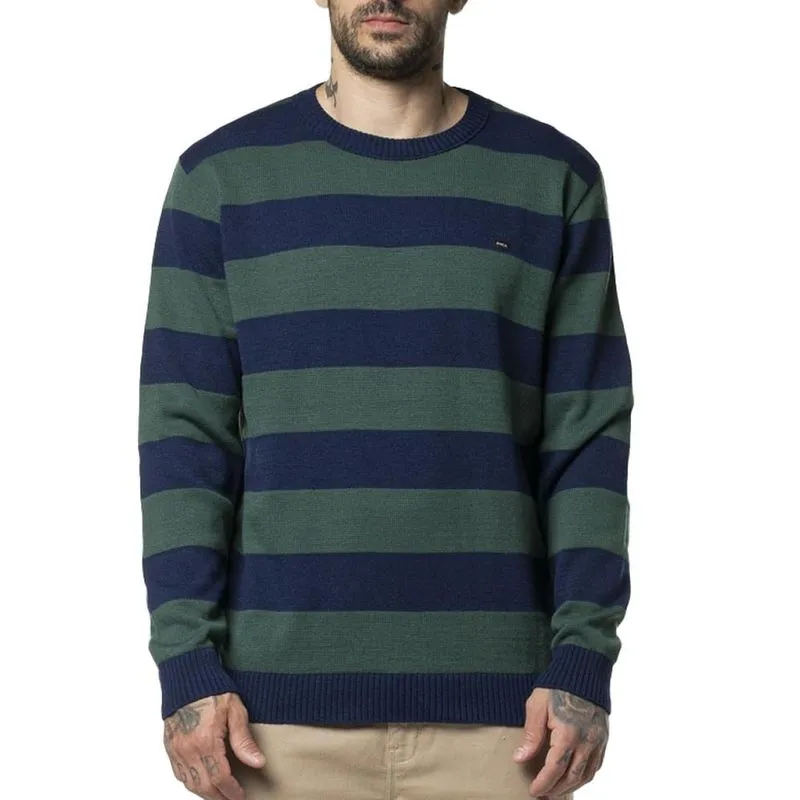 Tricot RVCA Chainmail WT24 Masculina Multi Cores M / verde