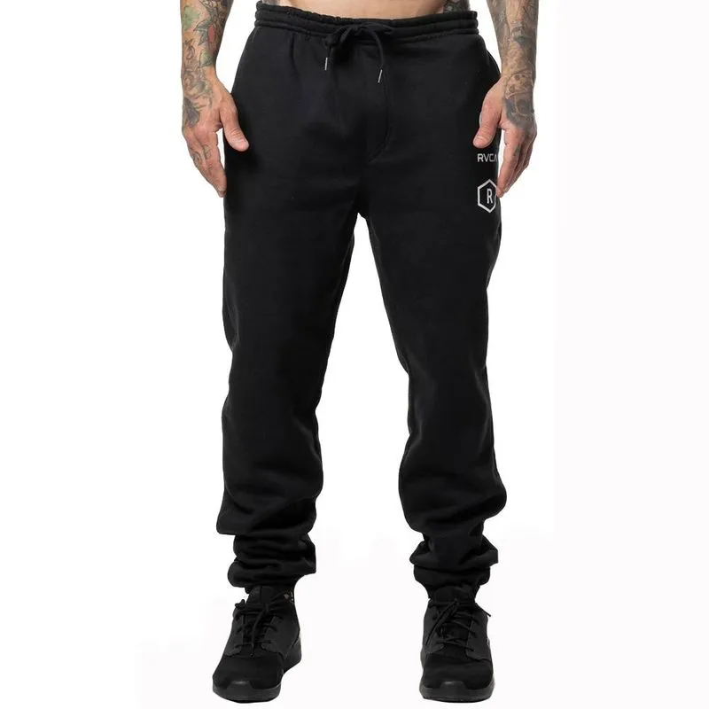 Calça RVCA Moletom Ruotolo VA Essencial WT24 Masculina Preto GG / preto