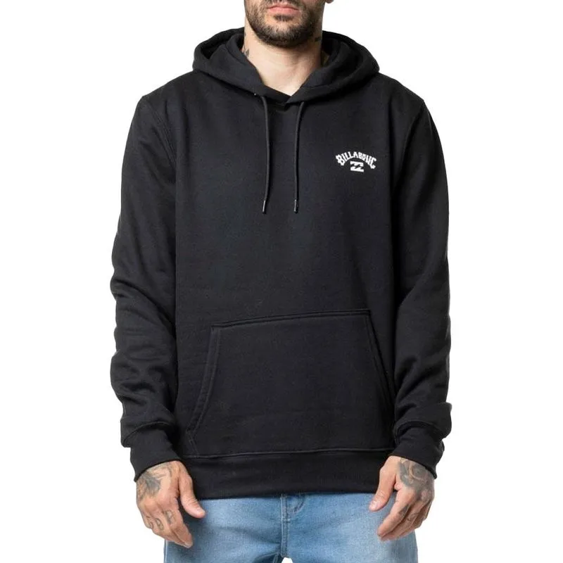 Moletom Billabong Canguru Small Arch 280G WT24 Preto M / preto