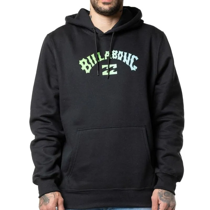 Moletom Billabong Canguru Arch Gradient 280G WT24 Preto G / preto