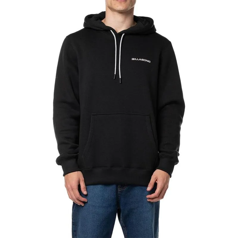 Moletom Billabong Canguru Paradise Burning 305G WT24 Preto GG / preto