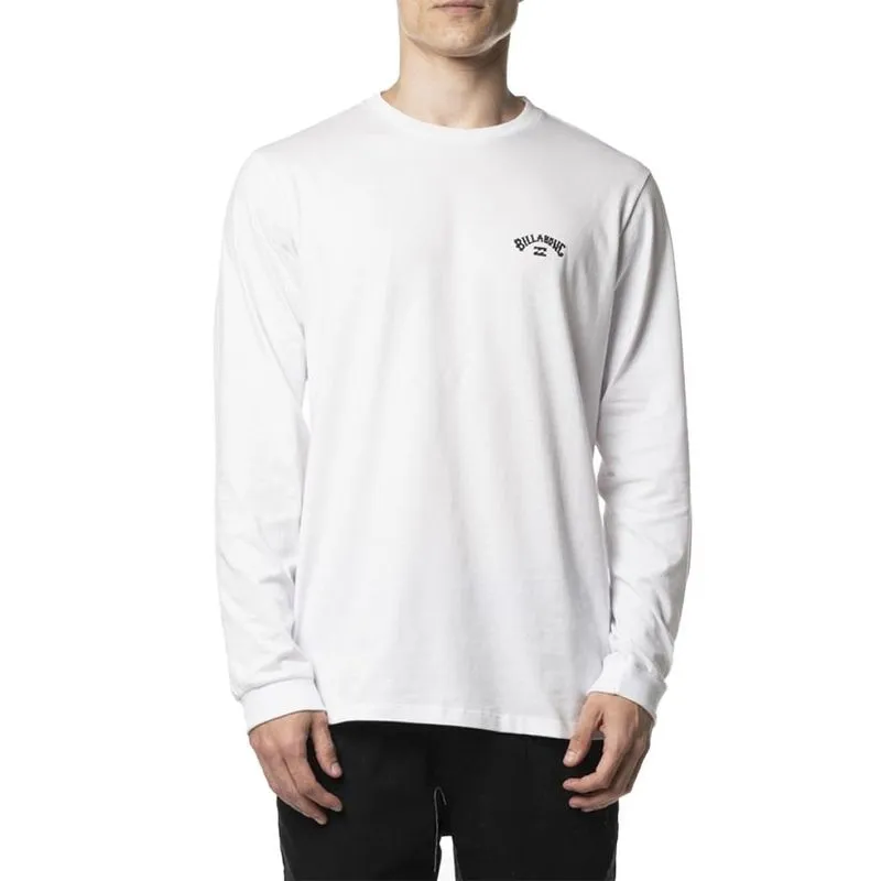 Camiseta Billabong Manga Longa Small Arch WT24 Branco P / branco