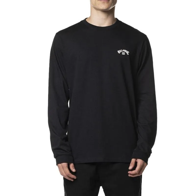 Camiseta Billabong Manga Longa Small Arch WT24 Preto G / preto