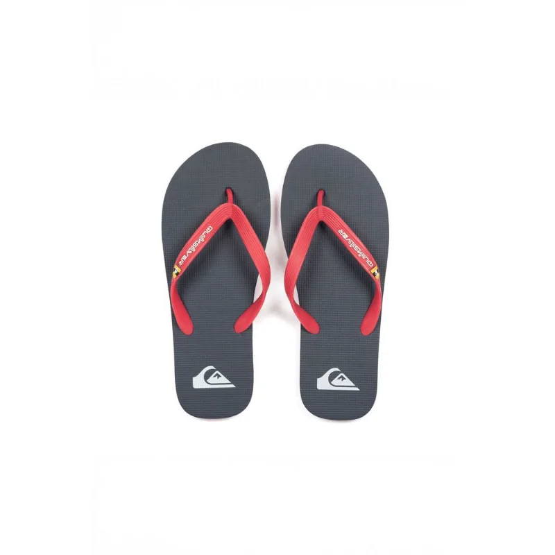 Chinelo Quiksilver Molokai Bicolor Marinho/Vermelho-Marinho/Vermelho-39/40