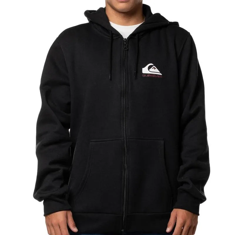 Moletom Quiksilver Aberto Omni Logo FC 280G WT24 Preto M / preto