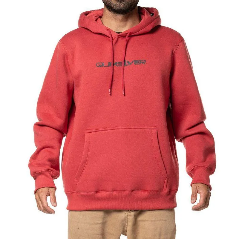 Moletom Quiksilver Canguru Omni Font 305G WT24 Vermelho G / vermeho