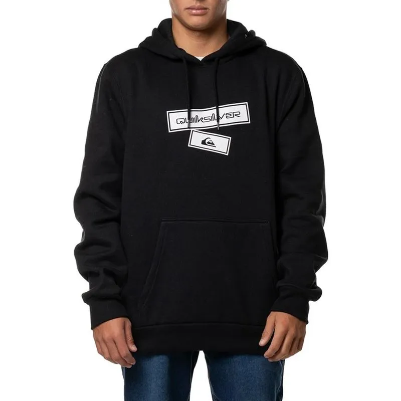 Moletom Quiksilver Canguru Quik Box 305G WT24 Preto M / preto