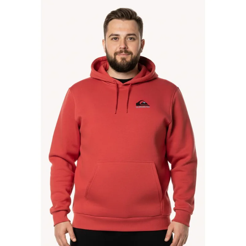 Moletom Quiksilver Fech Omni Logo Fc 305G Ps Vermelho-Vermelho-4G