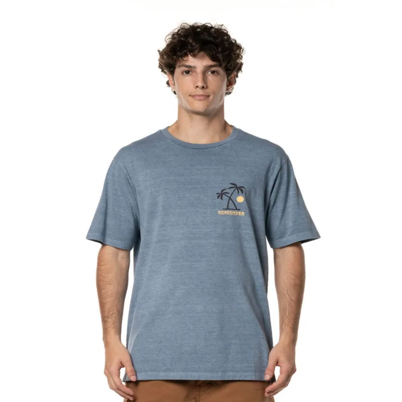 Camiseta Quiksilver M/C Sunset Ritual Azul Escuro-Azul Escuro-G