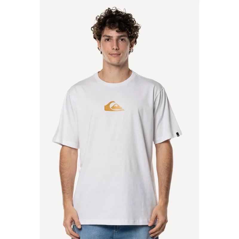Camiseta Quiksilver M/C Metal Comp Branco-Branco-P