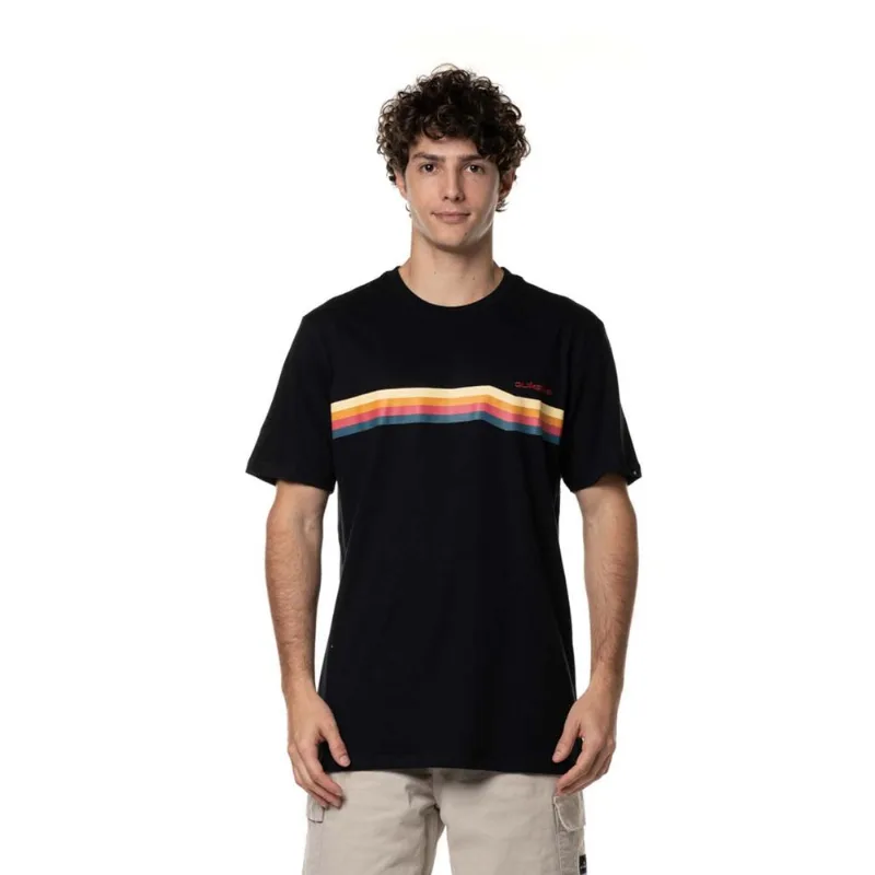 Camiseta Quiksilver M/C Retrospect Preto-Gg