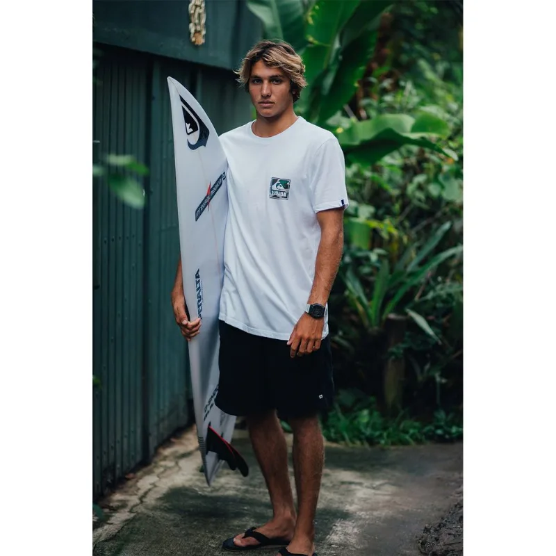 Camiseta Quiksilver M/C Hi Multiples Branco-Branco-G