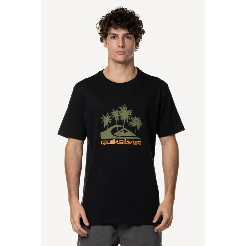 Camiseta Quiksilver M/C Baikadam Preto-Preto-P