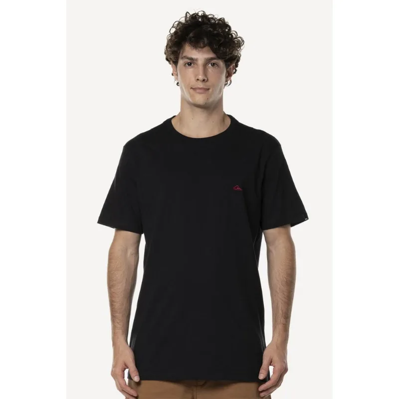 Camiseta Quiksilver M/C Embroidery Preto-Preto-M