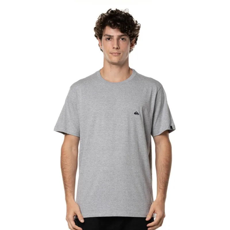 Camiseta Quiksilver M/C Embroidery Cinza Mescla-G
