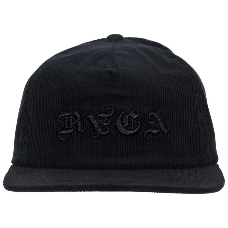 Boné Rvca Benji Old E Claspback Preto
