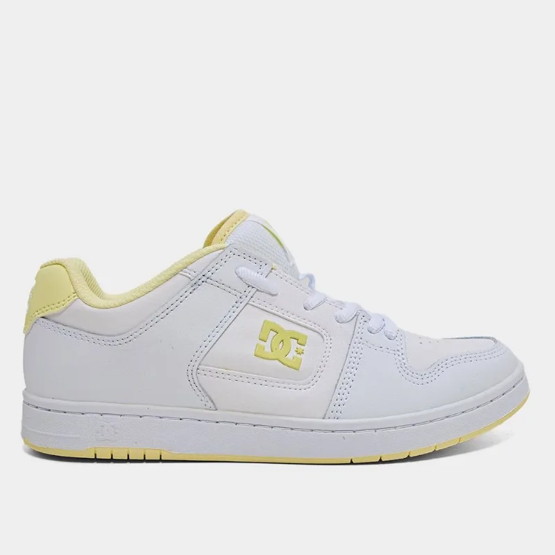 Tenis DC Shoes Manteca 4 Imp Masculino - Masculino - Amarelo+Branco