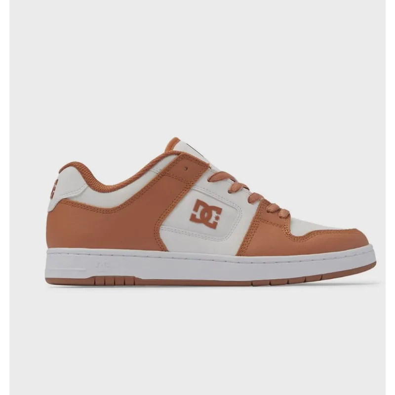 Tênis dc Shoes Manteca 4 Masculino - White/Light Brown