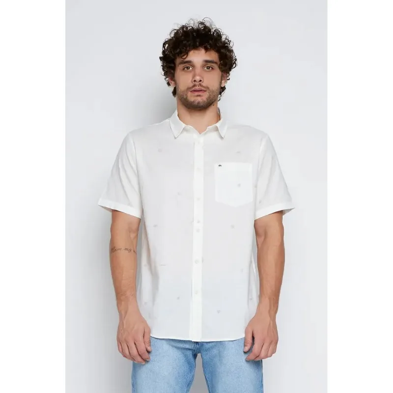 Camisa Quiksilver M/C APERO CLASSIC SS-SNOW WHITE APERO-M