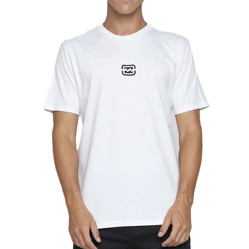 Camiseta Billabong Bracket Wave SM25 Masculina Branco GG / branco