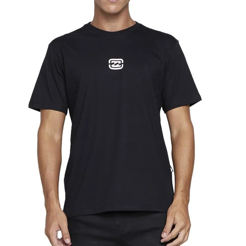 Camiseta Billabong Bracket Wave SM25 Masculina Preto GG / preto