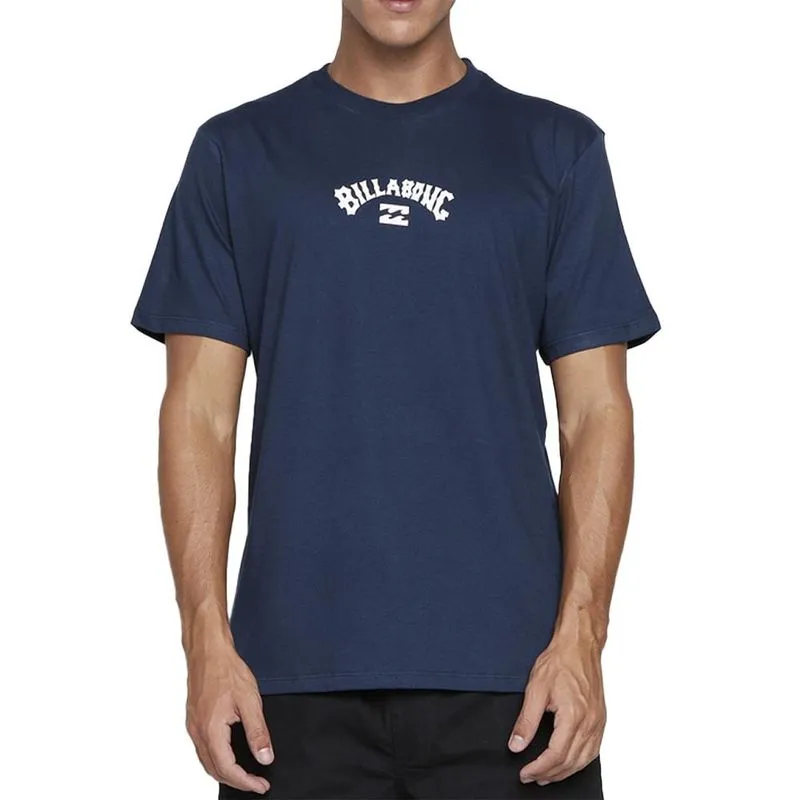 Camiseta Billabong Mid Arch SM25 Masculina Marinho P / azul-escuro