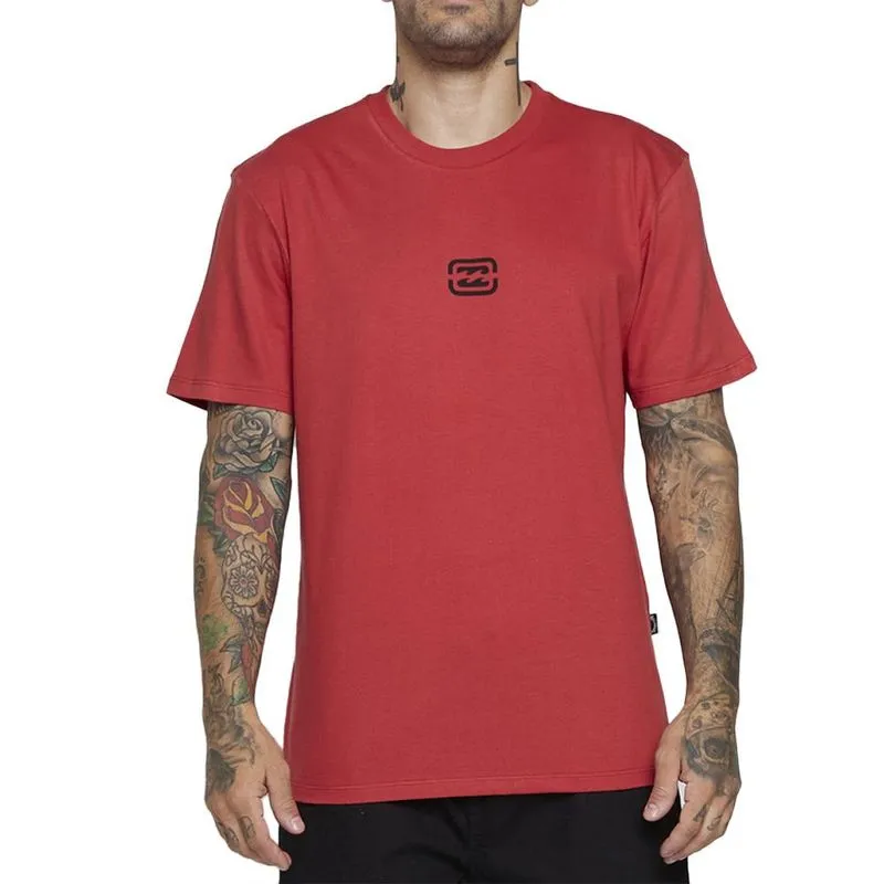 Camiseta Billabong Bracket Wave Color SM25 Vermelho P / vermeho