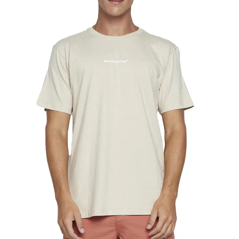 Camiseta Billabong Smitty SM25 Masculina Areia G / begê