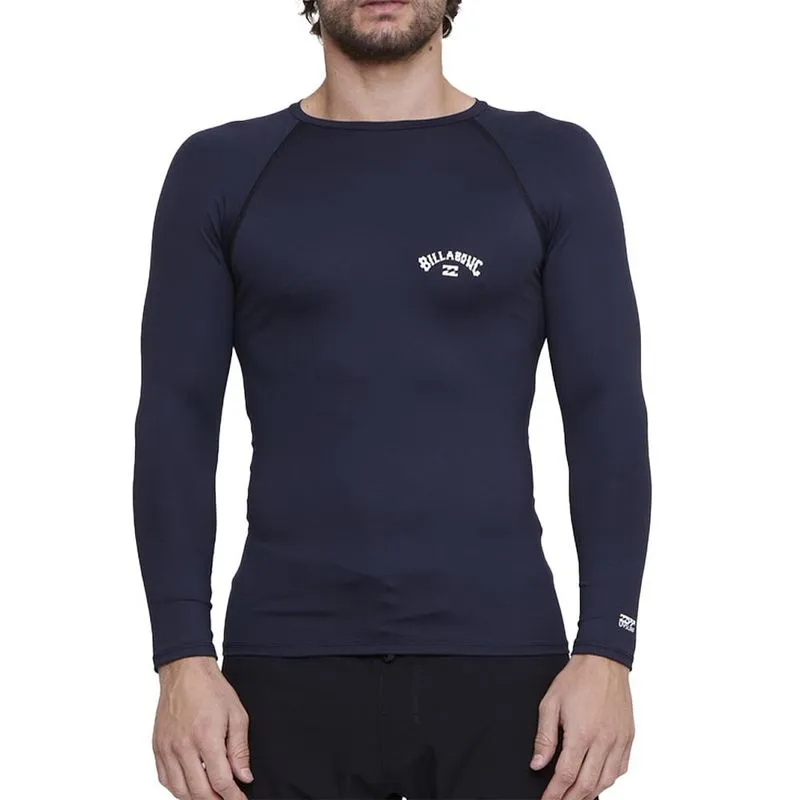 Camiseta Billabong Surf ML Small Arch SM25 Masculina Preto GG / preto