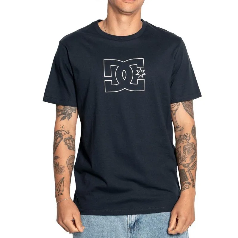 Camiseta DC Shoes DC Outline Star SM25 Masculina Marinho P / azul-escuro