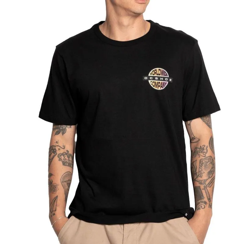 Camiseta DC Shoes Core SM25 Masculina Preto G / preto
