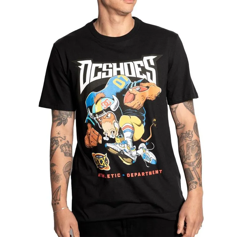 Camiseta DC Shoes Bull Run SM25 Masculina Preto P / preto
